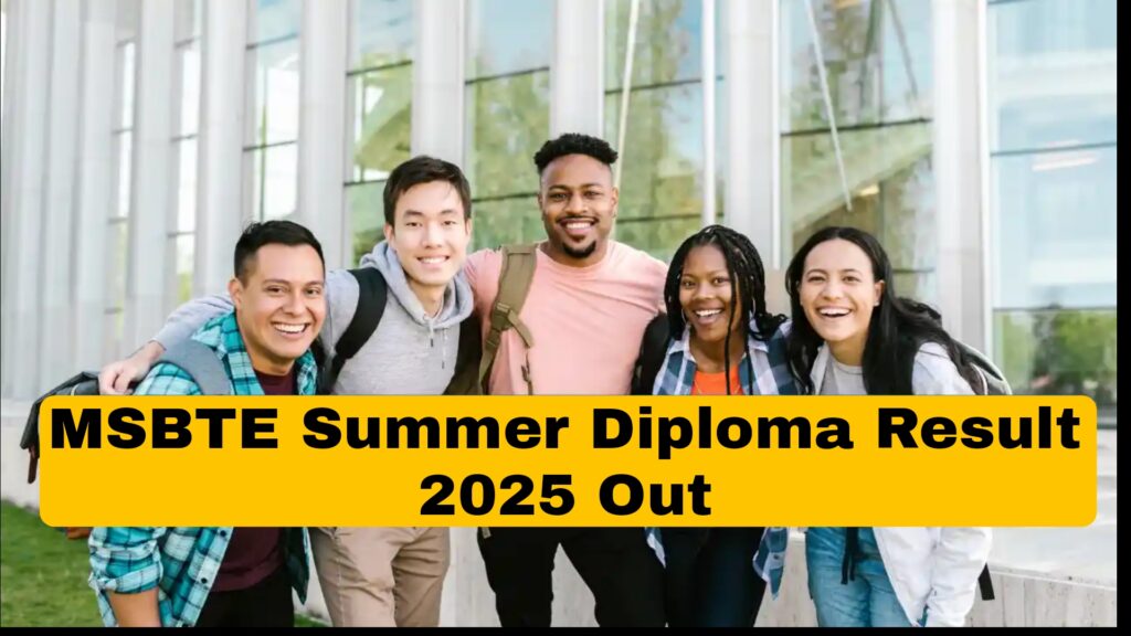 MSBTE Summer Diploma Result 2025 Out