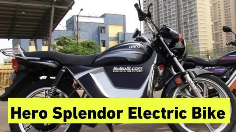 Hero Splendor Electric Bike