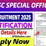 UPSC Specialist Officer Recruitment 2025