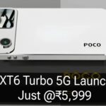 Poco XT6 Turbo 5G