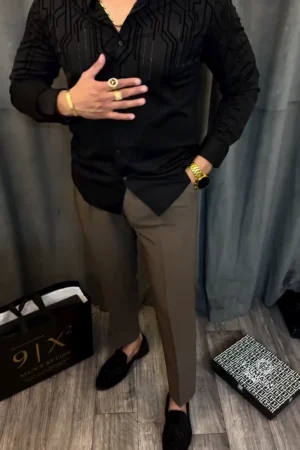 Men’s Contemporary Slim-Fit Shirt